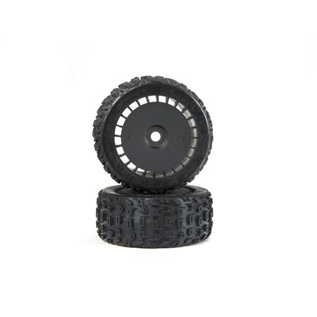 dBoots Katar T Belted 6S Tire Set Glued (Blk) (2) Talion ARA550097