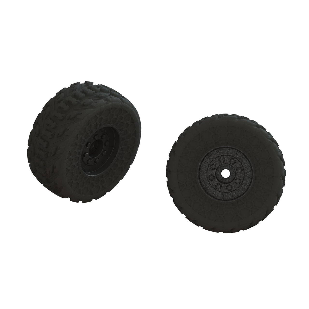 ARA550107 dBoots FIRETEAM Tire Set, Glued (2)