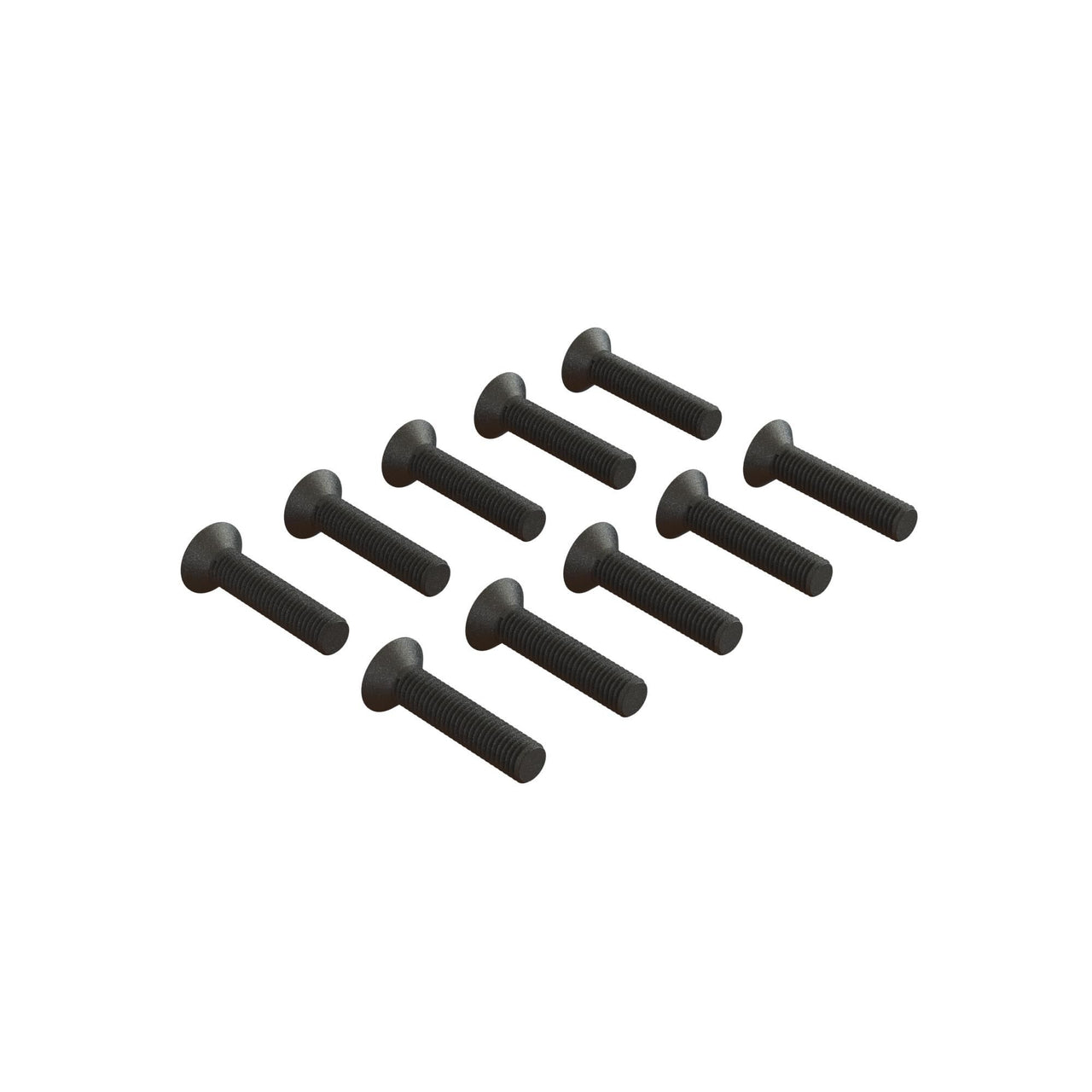 ARA722314 Flat Head Hex Machine Screw, M3x14mm (10)