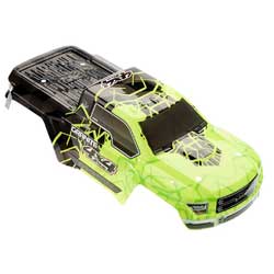 AR402253 Body Painted/Decal Green Granite 4x4 Mega