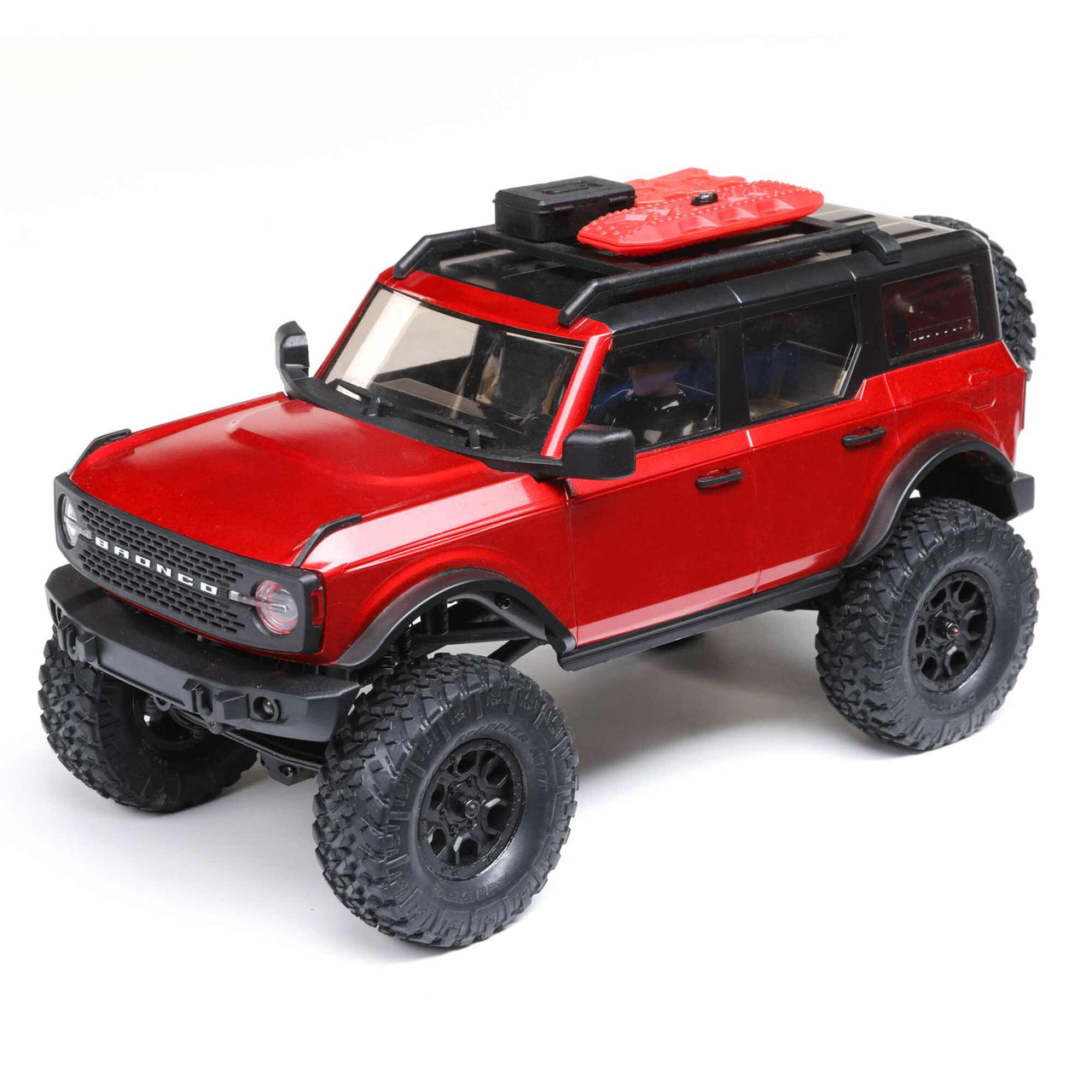 AXI00006T1 AXIAL SCX24 2021 Ford Bronco RTR Rojo 