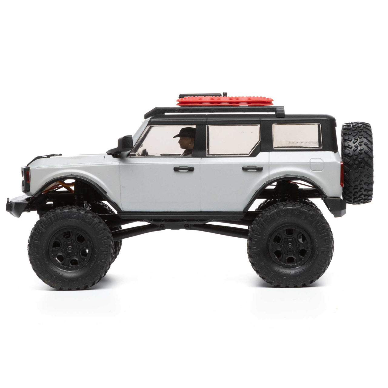 AXI00006T2 AXIAL SCX24 2021 Ford Bronco RTR Gris 