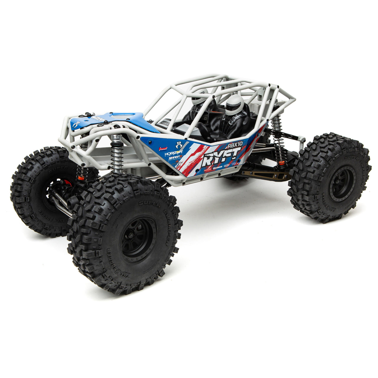 AXI03009 1/10 RBX10 Ryft 4WD Rock Bouncer Kit, Gray Axial Adventure