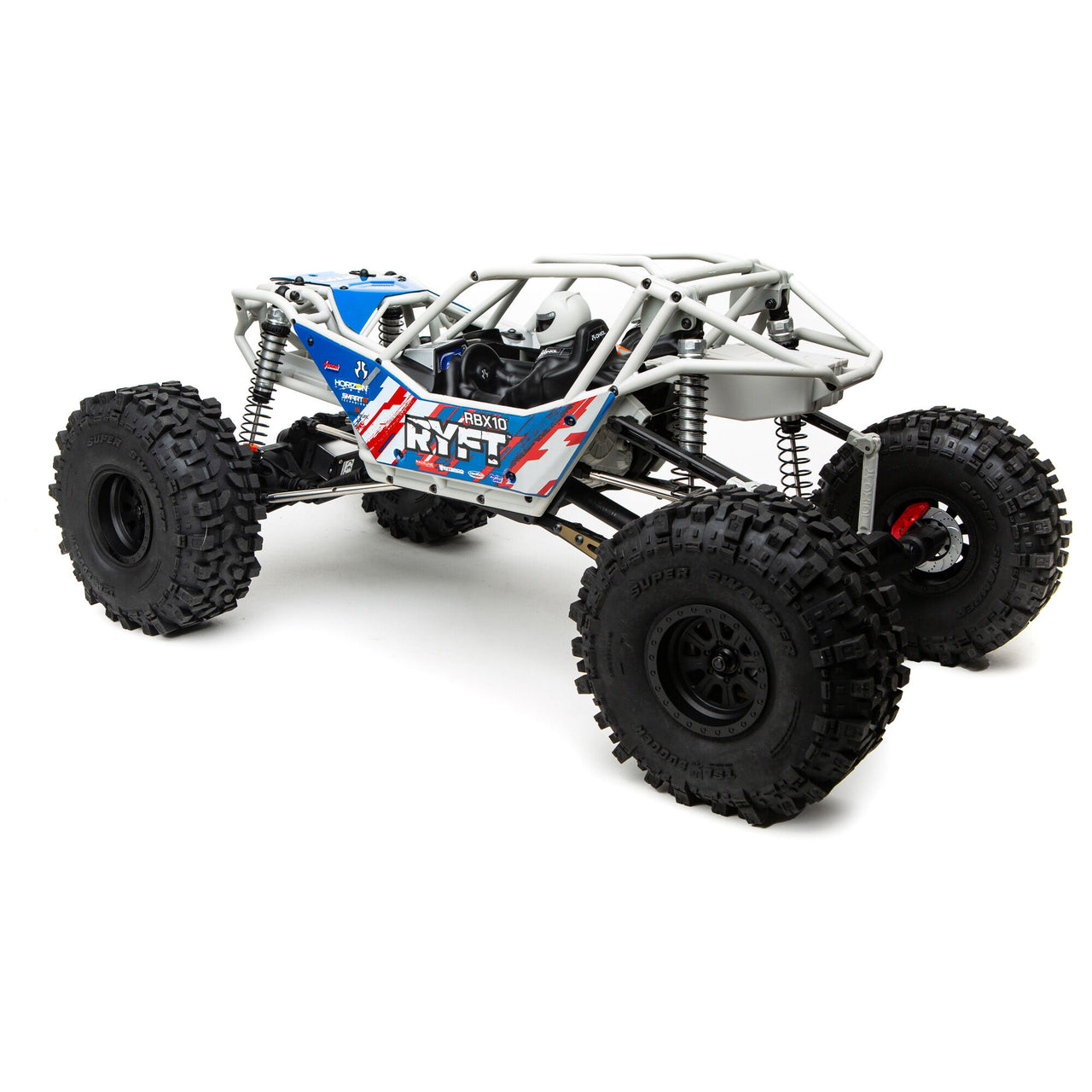 AXI03009 1/10 RBX10 Ryft 4WD Rock Bouncer Kit, Gray Axial Adventure