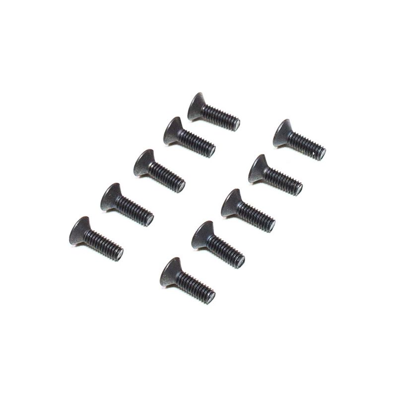 AXI235167 M2.5 x 8mm Flat Head Screws (10)