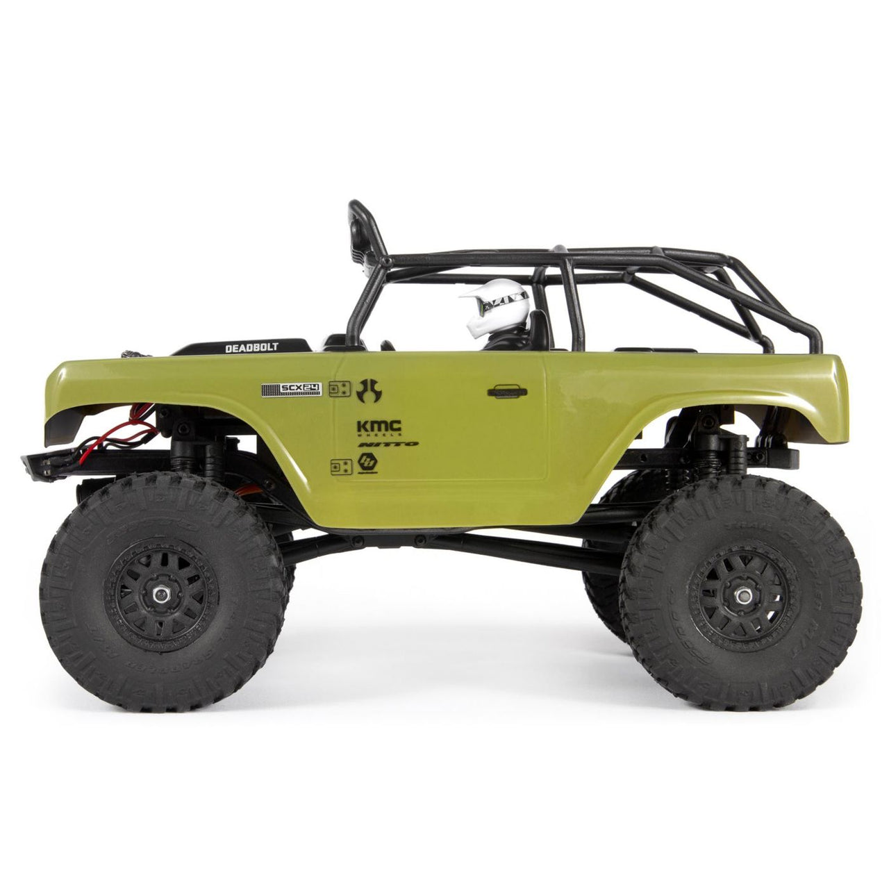 AXI90081T2 1/24 Axial SCX24 Deadbolt 4WD RTR Green