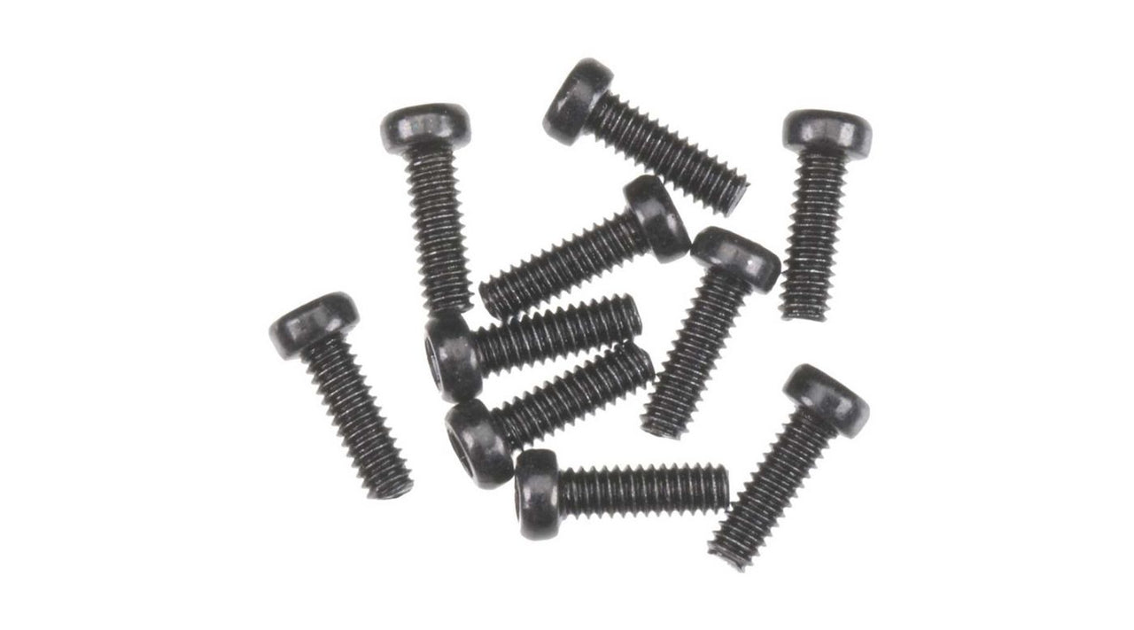 AXIC0013 Cap Head M2x6mm Black Oxide (10)