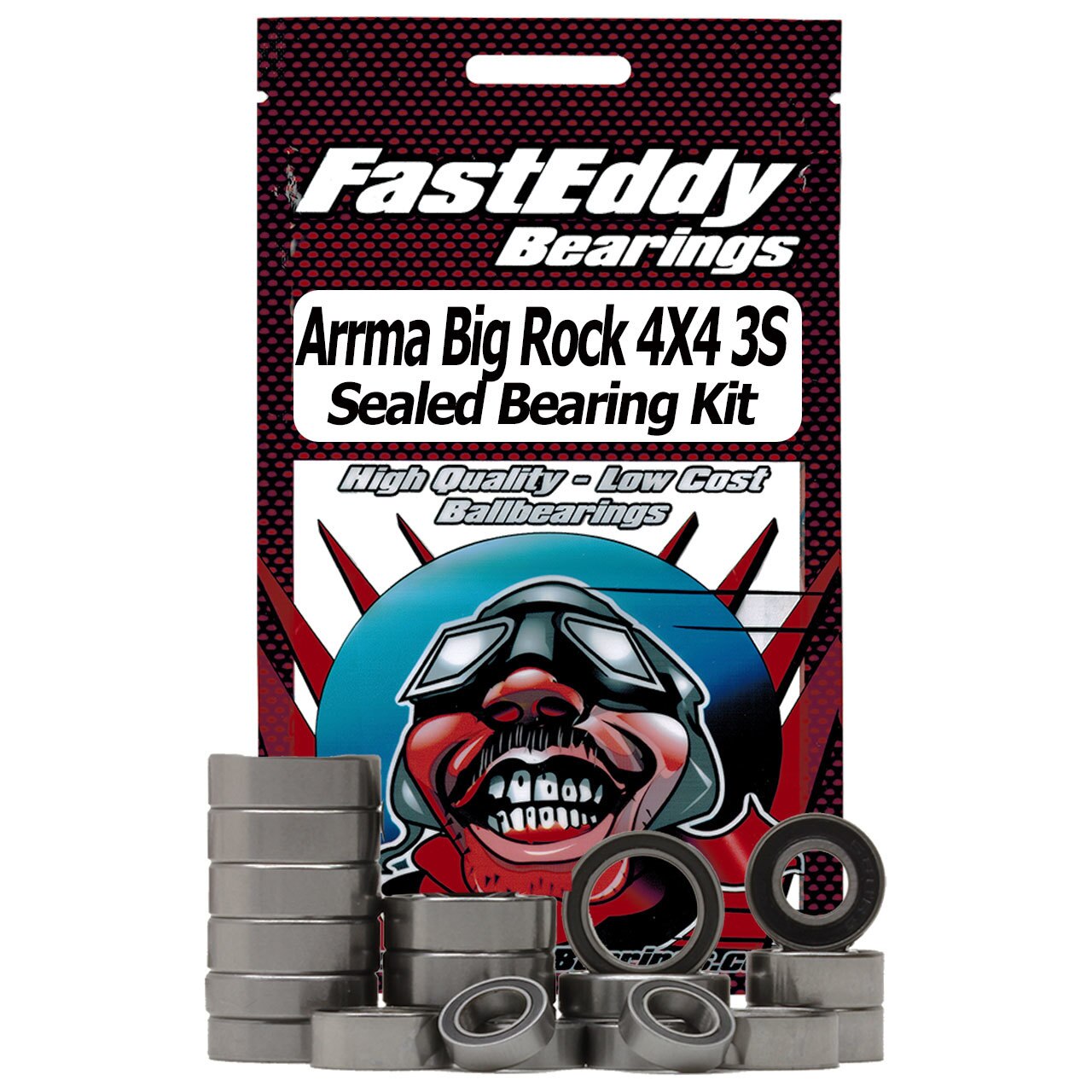 TFE5863 Arrma Big Rock 4X4 3S Juego de cojinetes sellados