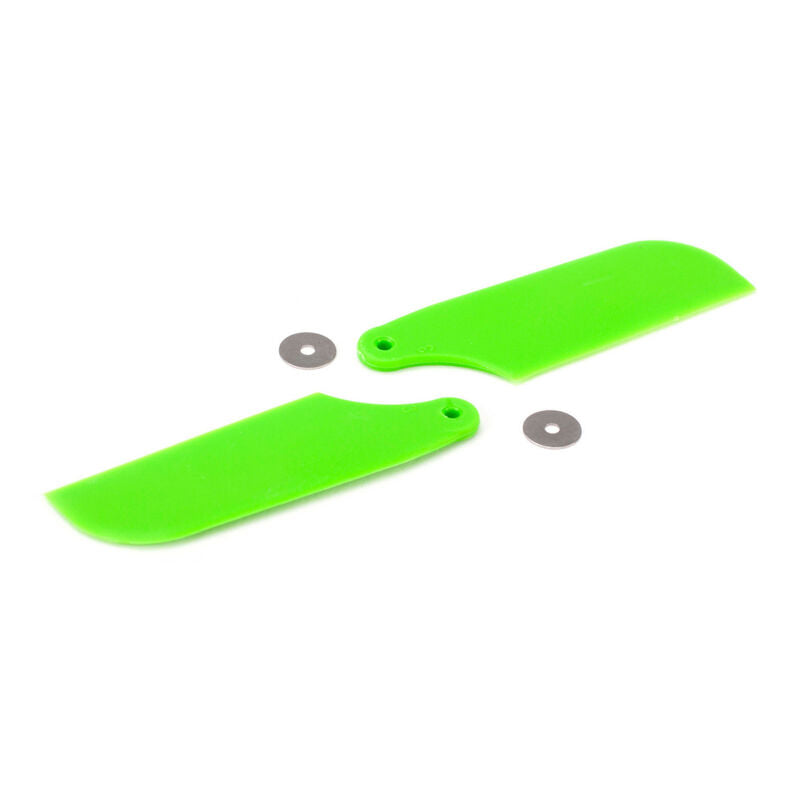 BLH1671GR Juego de cuchillas de rotor trasero, verde: B450 3D, B400, B450 X