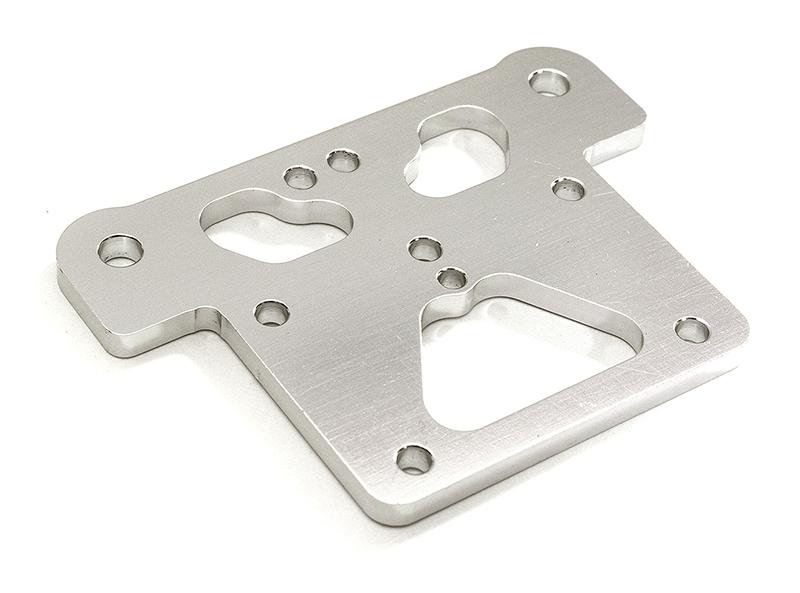 C28670SILVER Billet Alloy Top Plate for Arrma 1/8 Outcast, Kraton & Notorious 6S BLX AR320195