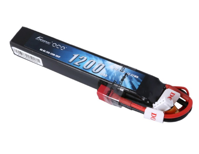 GA-AS-25C-1200-3S1P Gens ace 25C 1200mAh 3S1P 11.1V with Deans Plug