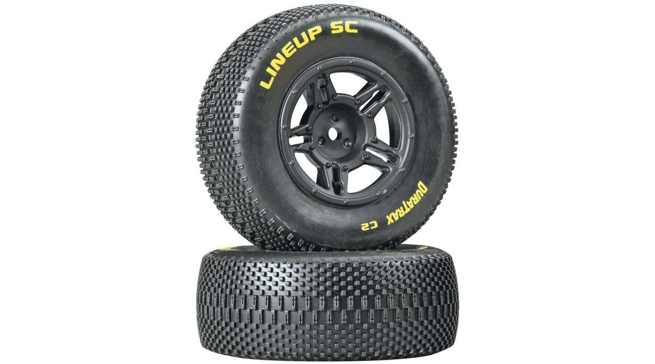 DTXC3679 1/10 Lineup SC Tire C2 Mounted Rear: Slash (2)
