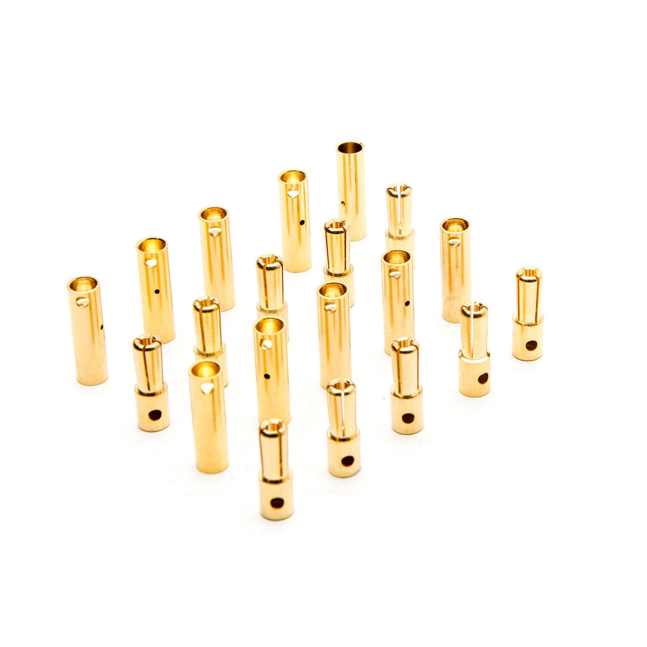 DYNC0087 Connector: Gold Bullet Set, 4mm (10)