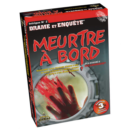 Meurtre à bord - Drame et Enquête