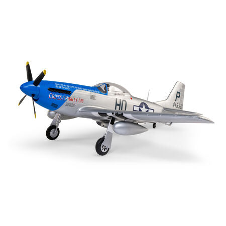 EFL089500 P-51D Mustang 1,2 m BNF Basic avec AS3X et SAFE Select « Cripes A'Mighty 3rd » 