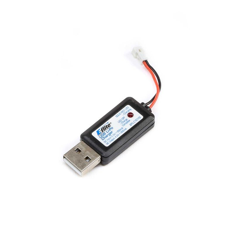 Cargador Li-Po USB EFLC1015 1S 300mAh