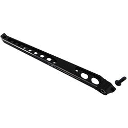 AON30C01 Alum Rear Chassis Brace(Black):Kraton Talion 165mm