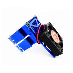 HRAMH550TE06 Disipador de calor de motor de dos piezas con clip y ventilador (azul)