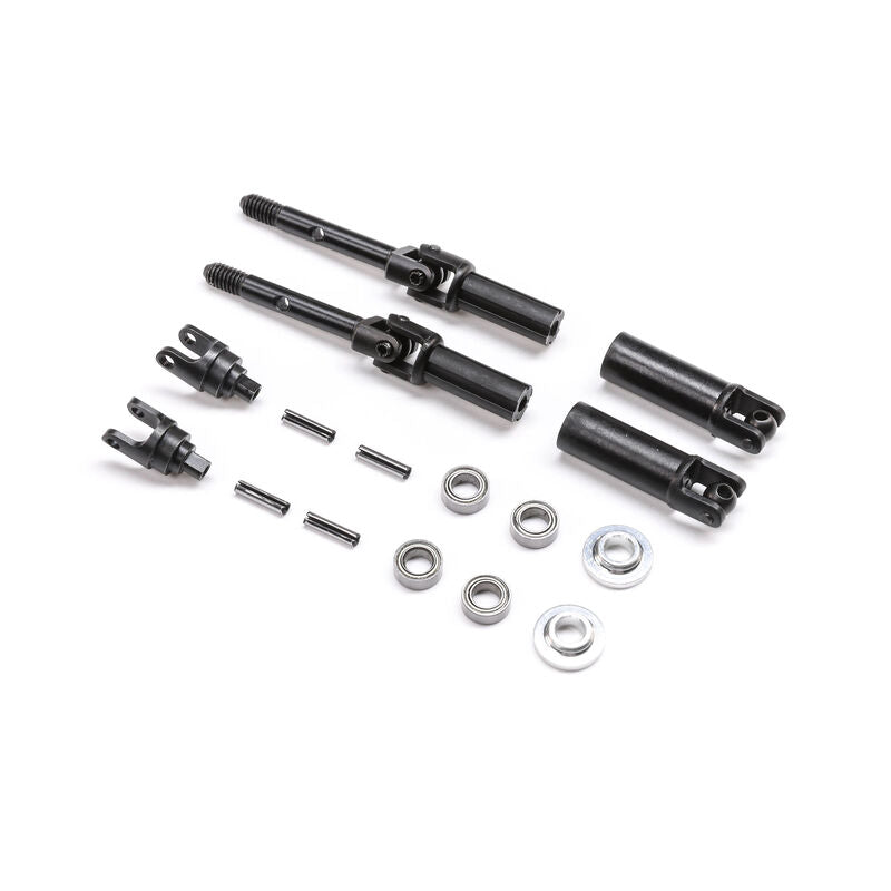 Slider Driveshaft Set, Assembled: Mini JRX2  LOS212024