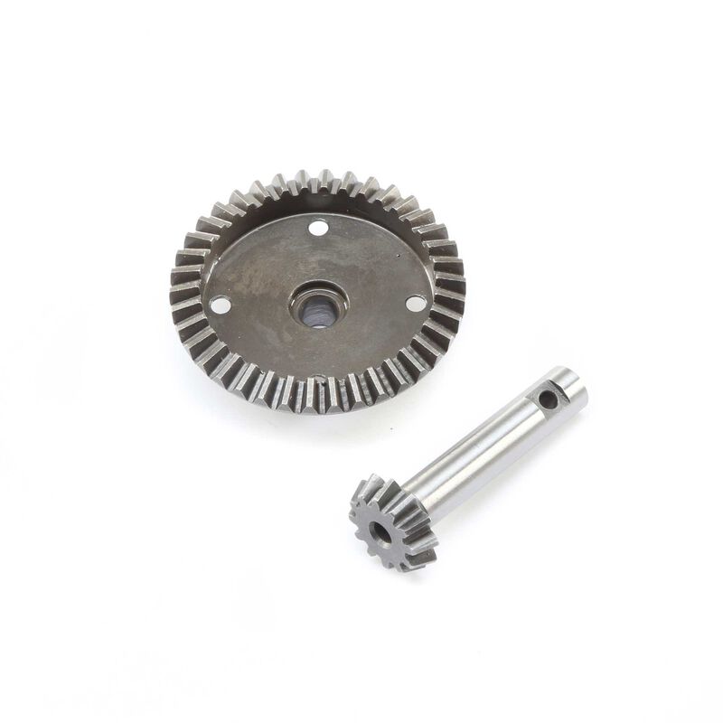 LOS252075 38T Ring and 12T Pinion Gear Front/Rear: Super Baja Rey