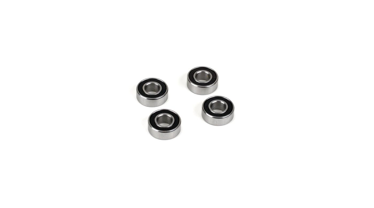 LOSA6947 5x11x4 Rubber Sealed Ball Bearing (4): 8X, 8XE