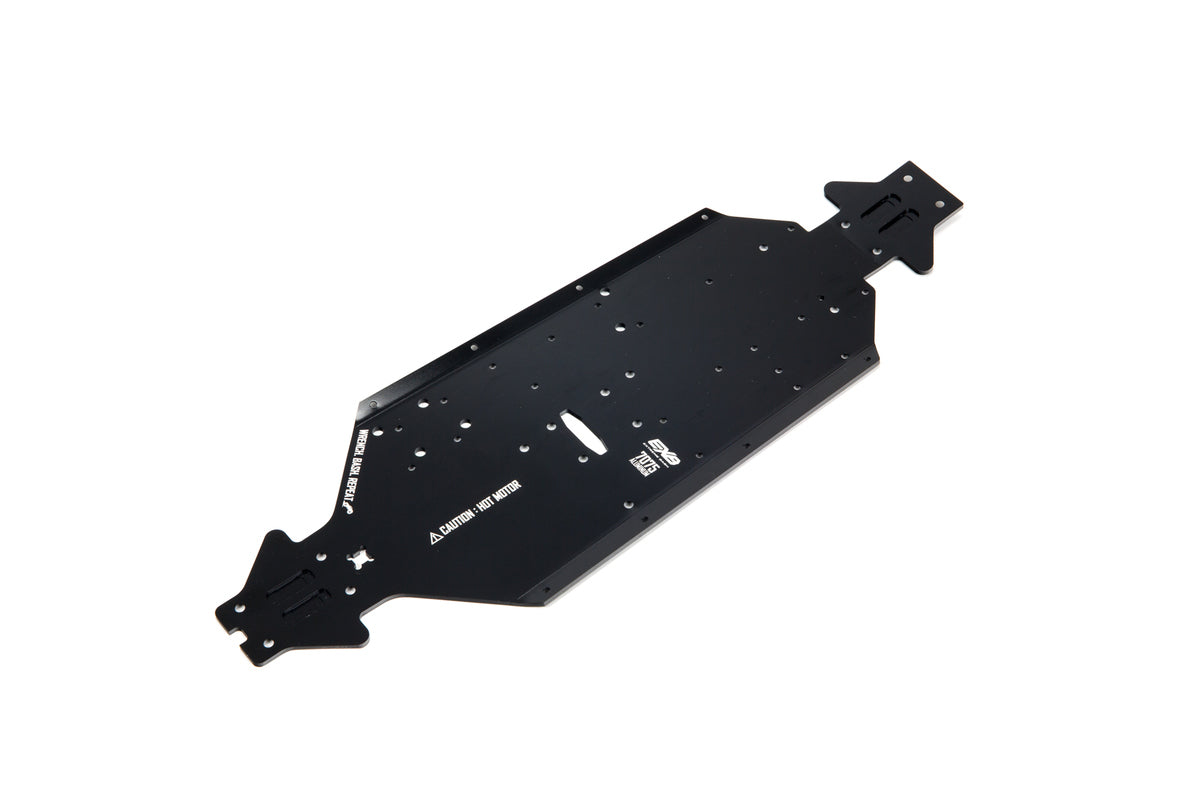 ARA320572 Chasis Aluminio CNC 7075 T6 SWB Negro