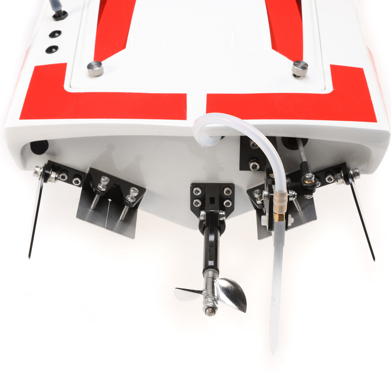 PRB08037T2 Impulse 32" Deep-V RTR sans balais avec Smart, blanc/rouge 