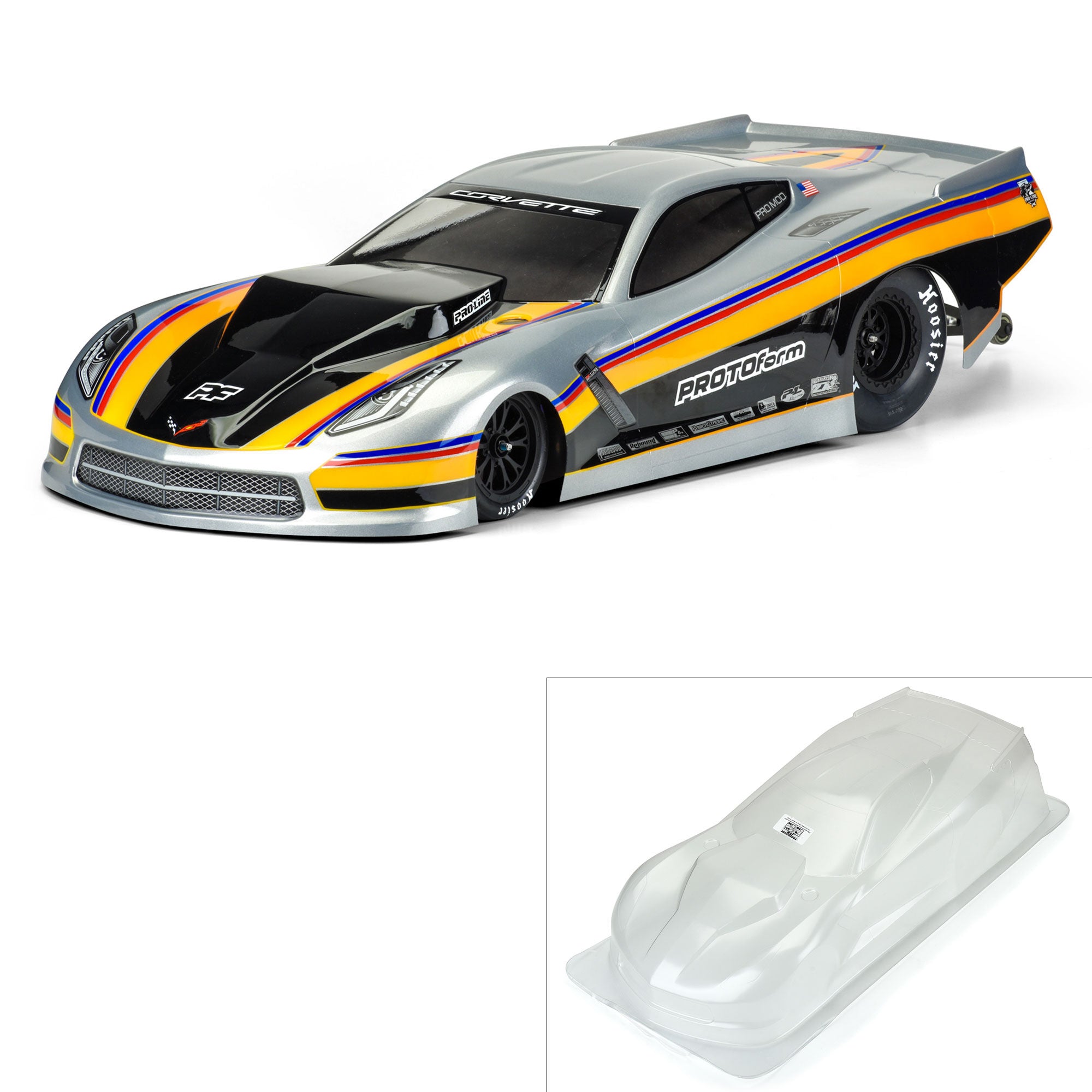 Traxxas slash corvette shop body