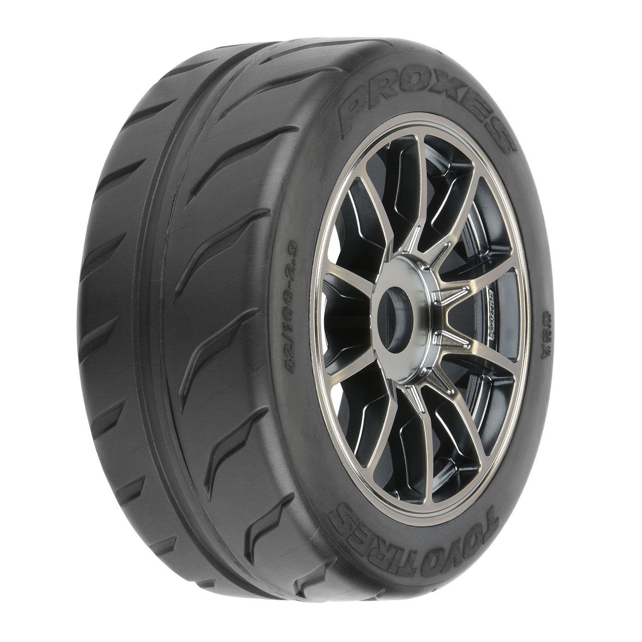 PRO1019911 1/7 Toyo Proxes R888R S3 F/R 42/100 2.9" MTD con cinturón 17mm Spectre (2) 