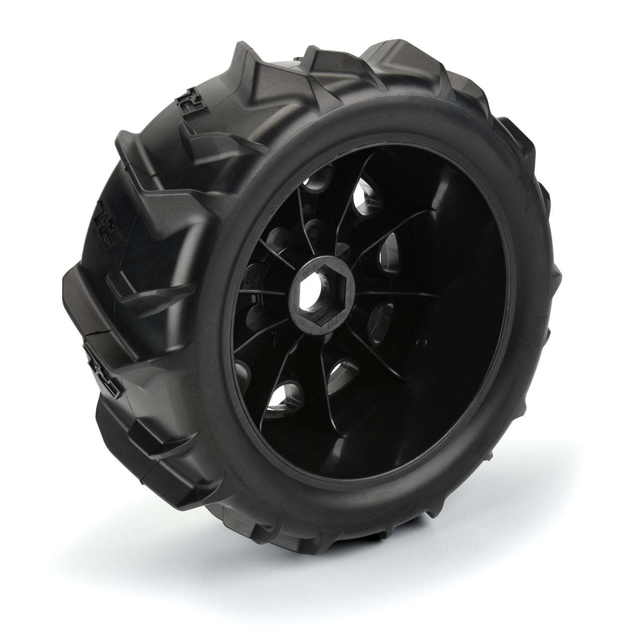 PRO1020210 1/6 Dumont Neumáticos para arena/nieve F/R 5,7" Neumáticos MTD 24 mm Negro (2) 