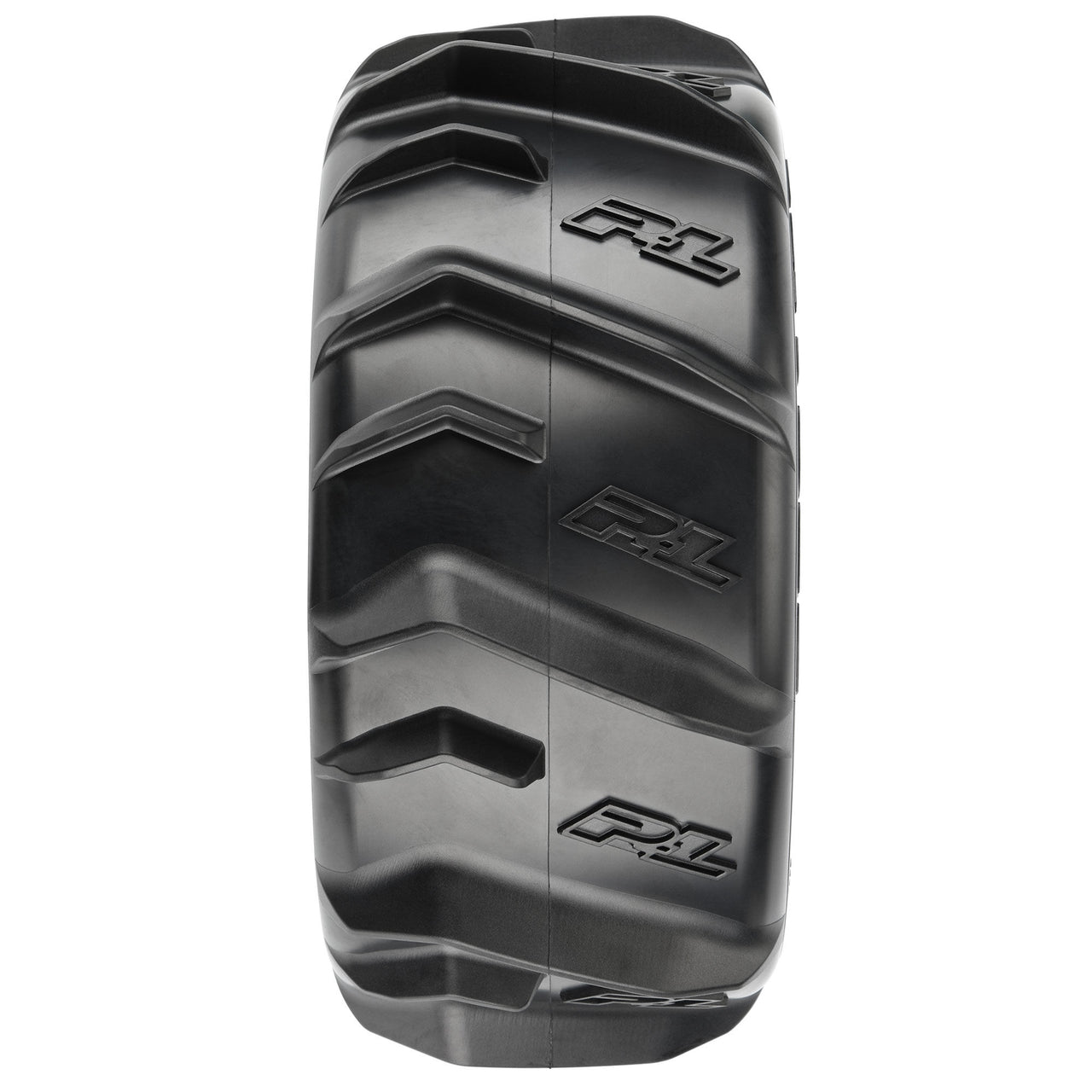 PRO1020211 Neumáticos 1/6 Dumont para arena/nieve delanteros/traseros de 5,7 pulgadas montados en ruedas hexagonales extraíbles Raid de 8x48 de 24 mm (2): negro 