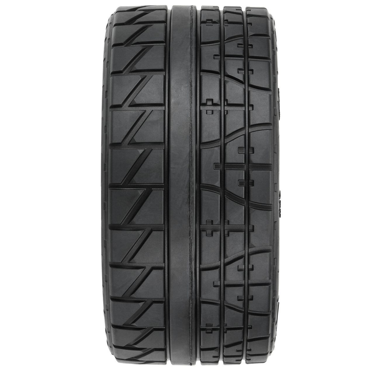 PRO1020510 1/6 Menace HP BELTED F/R 5.7" MT Neumáticos montados 24 mm Blk Raid (2) 