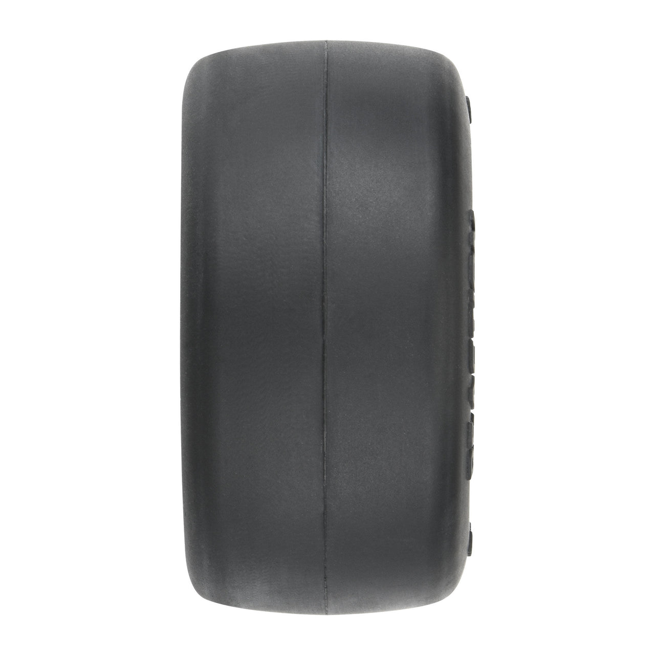 PRO1021810 1/16 Reaction Rear Tires MTD 8mm Black/Silver (2): Losi Mini Drag