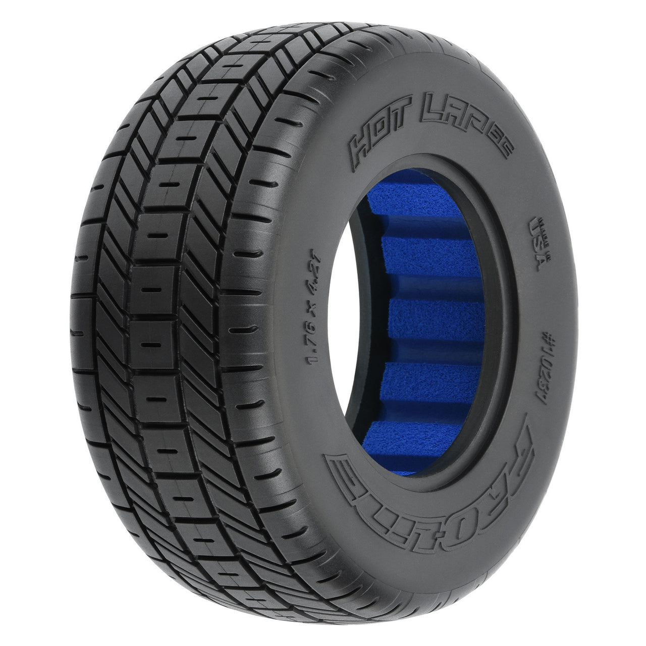 PRO1023103 1/10 Hot Lap M4 F/R 2.2"/3.0" Pneus ovales pour parcours court (2) 