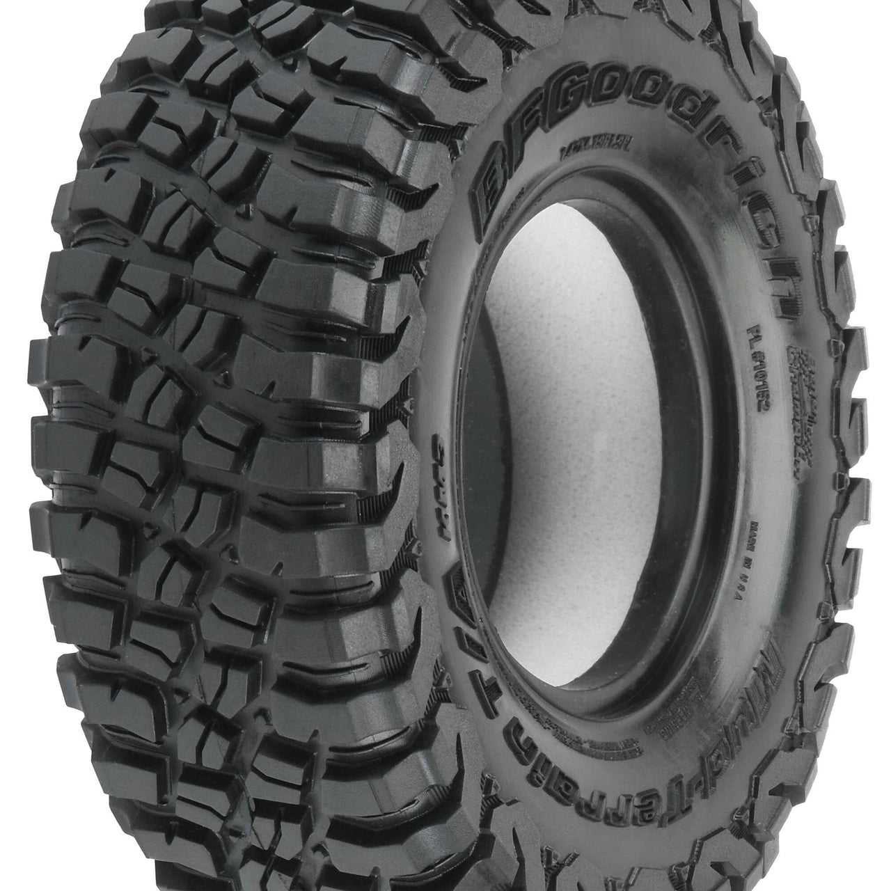 PRO1015203 1/10 Classe 1 BFG T/A KM3 Predator F/R 1.9" Pneus sur chenilles (2) 