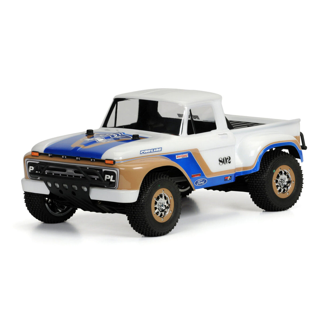 PRO340800 1/10 1966 Ford F-100 Clear Body: Short Course