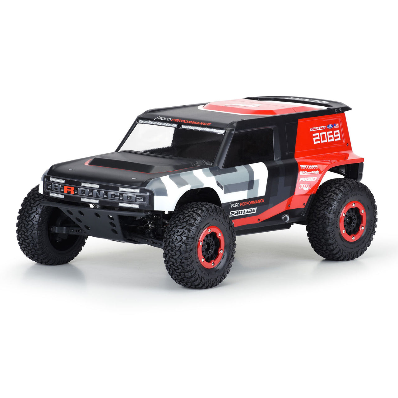 PRO358600 1/10 Ford Bronco R Clear Body: Short Course