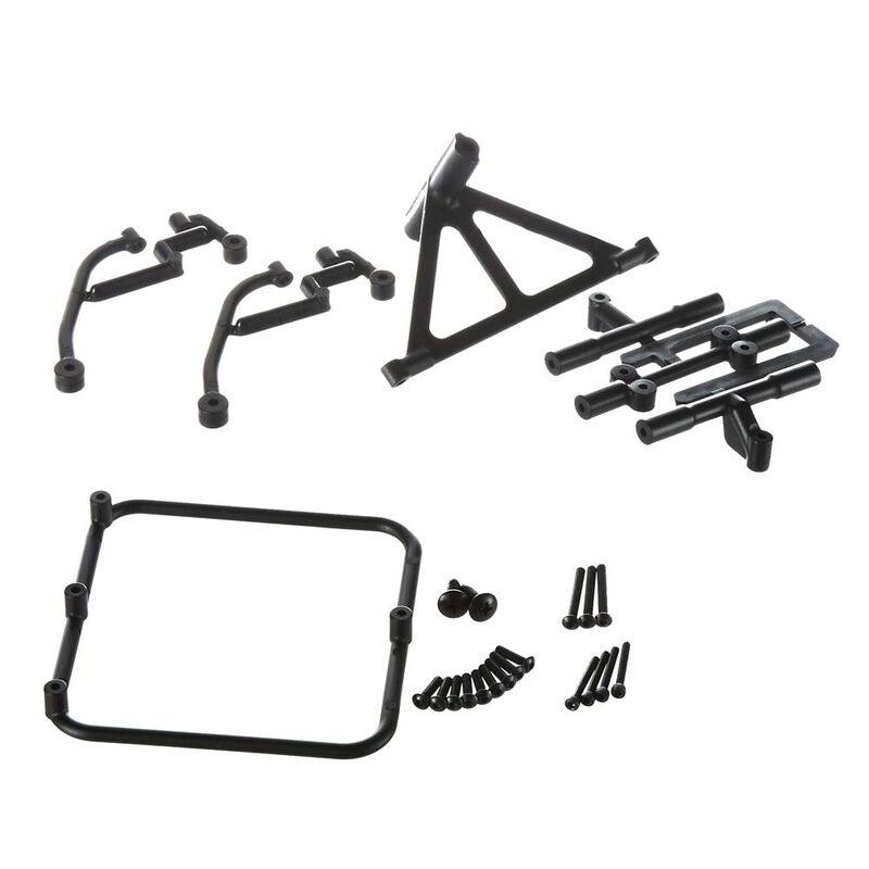 RPM70502 Dual Spare Tire Carrier: Slash 2WD and 4x4