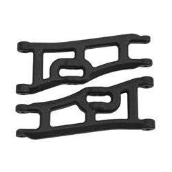 70662 Wide Front A-arms, Black; Traxxas Rustler Stampede