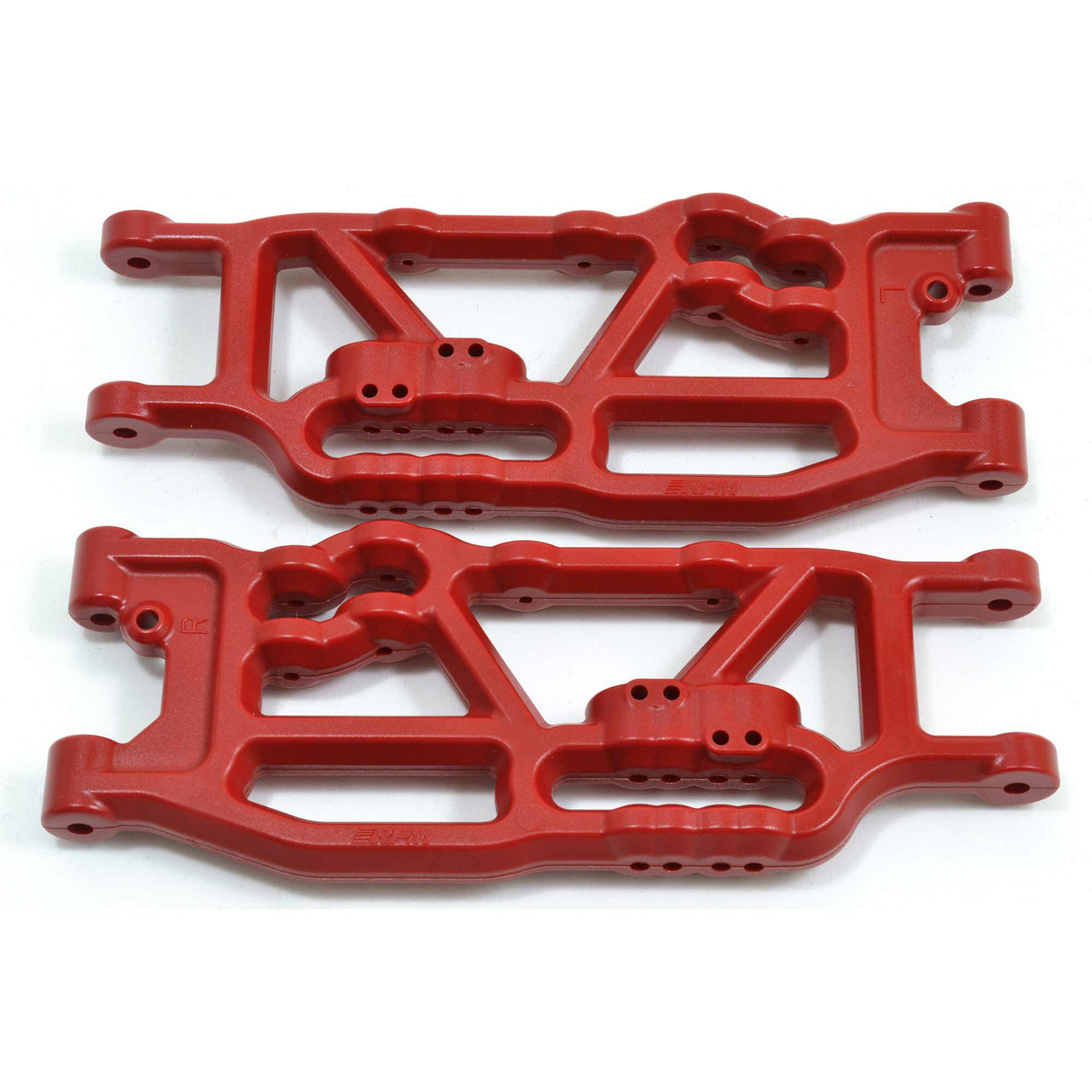 81729 Bras triangulaires arrière, ARRMA 6S BLX V5 &amp; EXB, rouge (2) 