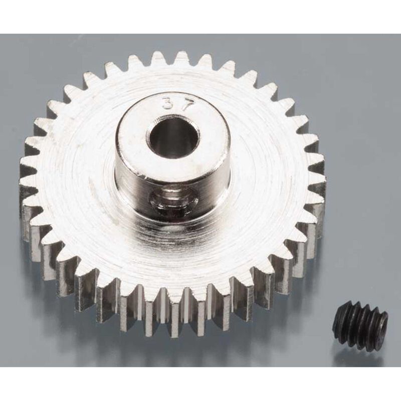 1037 Nickel-Plated 48 Pitch Pinion Gear, 37T