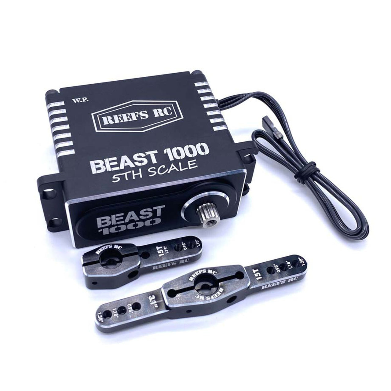 SEHREEFS102 BEAST 1000 Servo avec cornes en aluminium : échelle 1/5