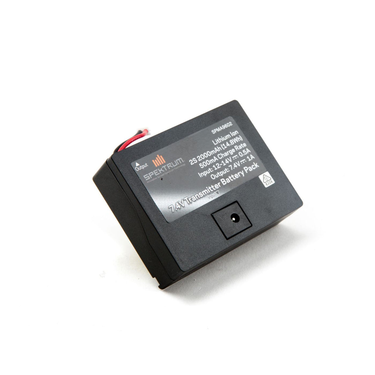 SPMA9602 7.4V 2000mAh 2S Li-Ion Transmitter Battery: TX Plug