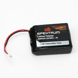 Batería del transmisor LiPo SPMB4000LPTX de 4000 mAh: DX8, DX9