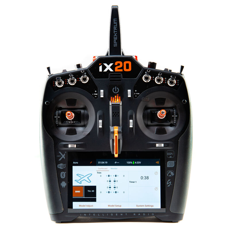 Émetteur DSMX 20 canaux SPMR20100 iX20 uniquement