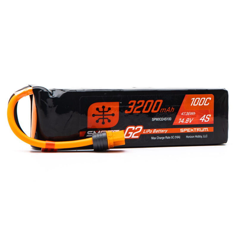 Batterie LiPo intelligente G2 SPMX324S100 14,8 V 3200 mAh 4S 100 C : IC3