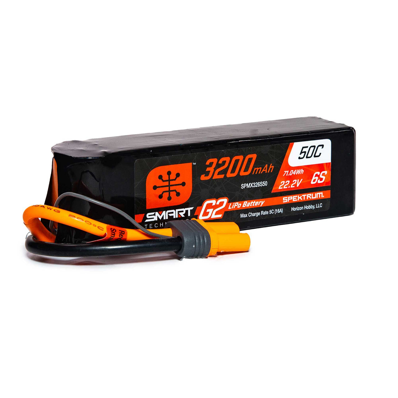 SPMX326S50 22.2V 3200mAh 6S 50C Smart LiPo G2: IC3