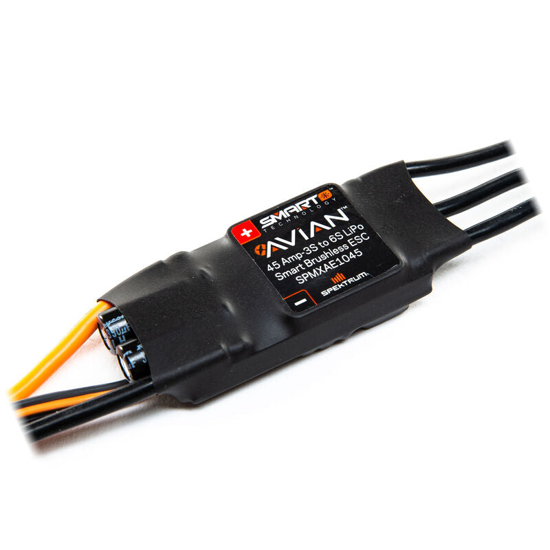 SPMXAE1045 Avian 45 Amp Brushless Smart ESC, 3S-6S