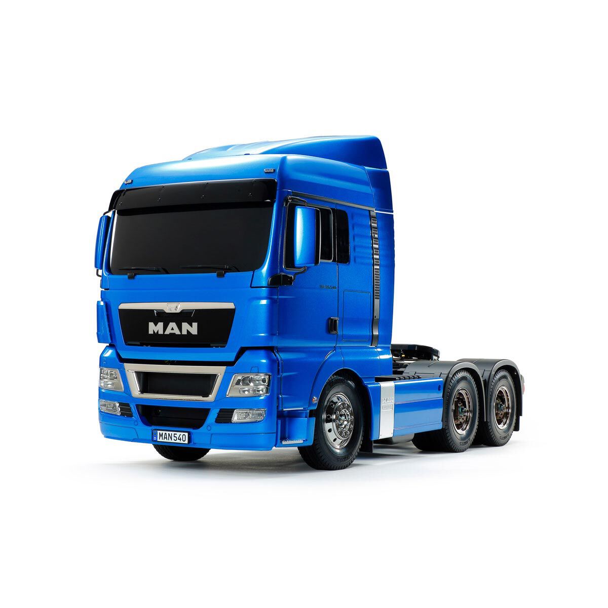 56370 1/14 Man TGX 26.540 10X8WD XLX Kit, Light Metallic Blue