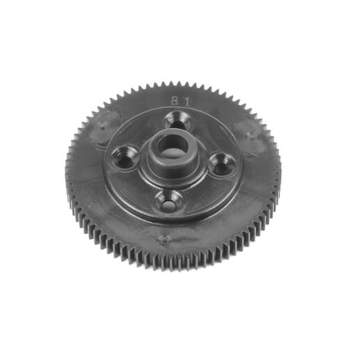 TKR6522B – Spur Gear (revised material, 81t, 48pitch, black, EB410.2)